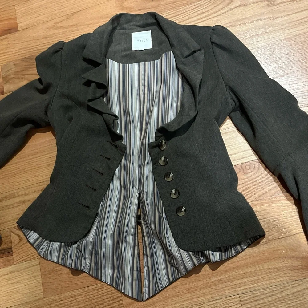 Vintage Michele Mason Corset Ruched jacket - Picture 5 of 13